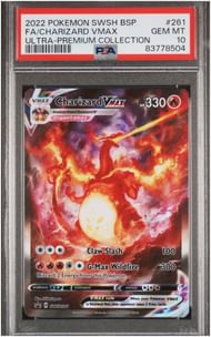 Charizard VMax in Ultra-Premium Collection (Image via PSA)